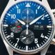 ZF Replica IWC Pilot's Chronograph Black 43 MM Leather Strap 7750 Automatic Watch IW377709 (4)_th.jpg